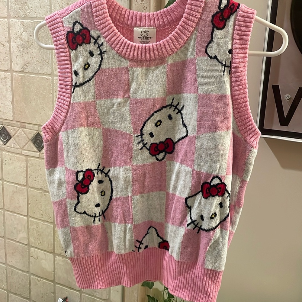 Hello Kitty sweater vest, brand new, size XS